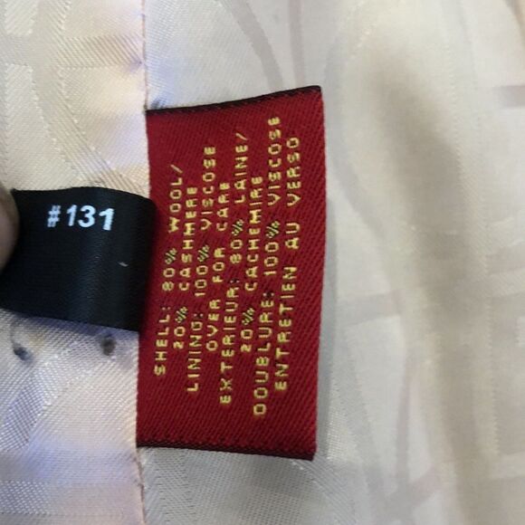 Women’s Cole Haan Long Cashmere/Wool Coat Size 2 - Picture 2 of 9